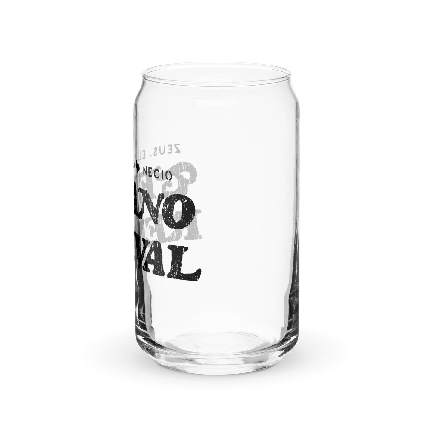 Tejano Revival Can-Shaped Glass