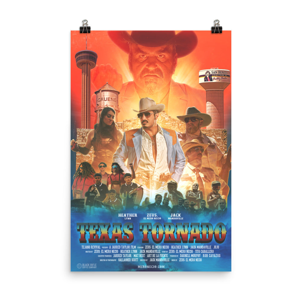 Texas Tornado Poster