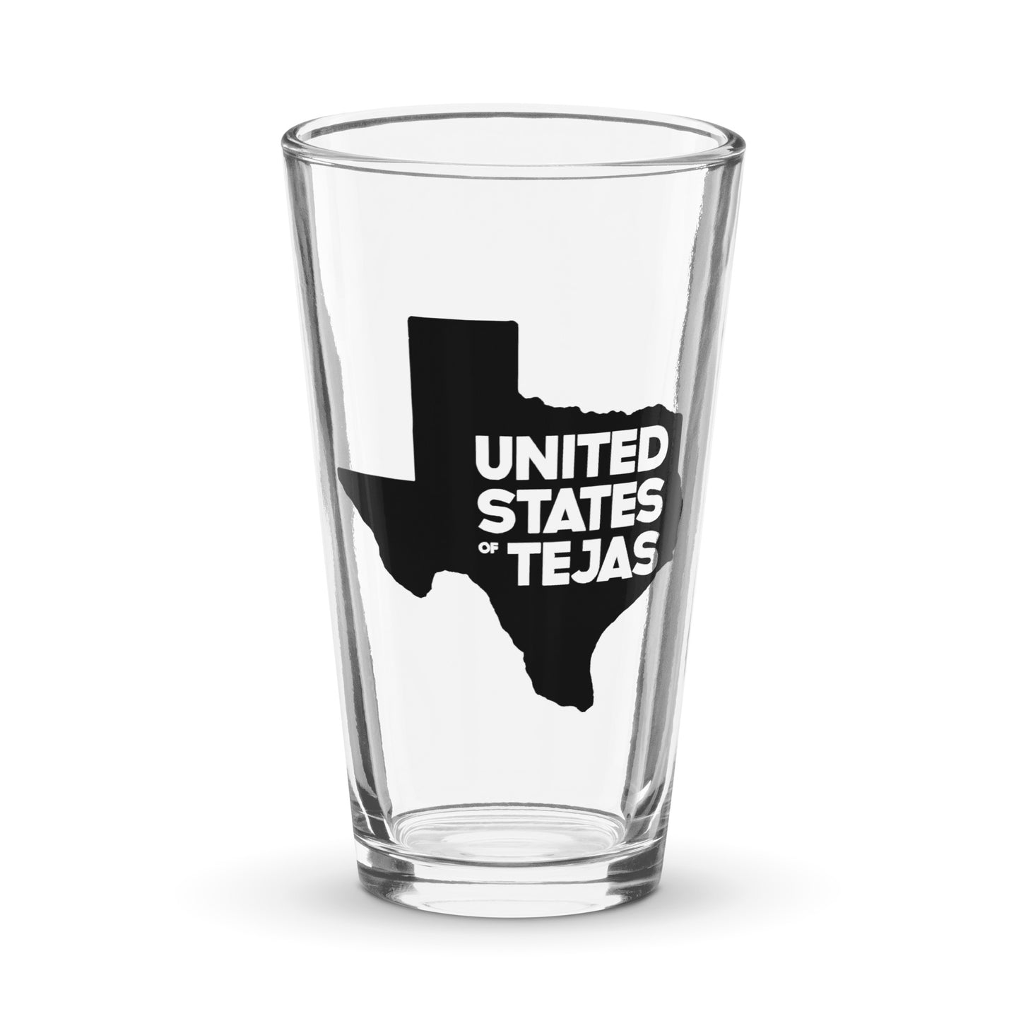 Shaker pint glass