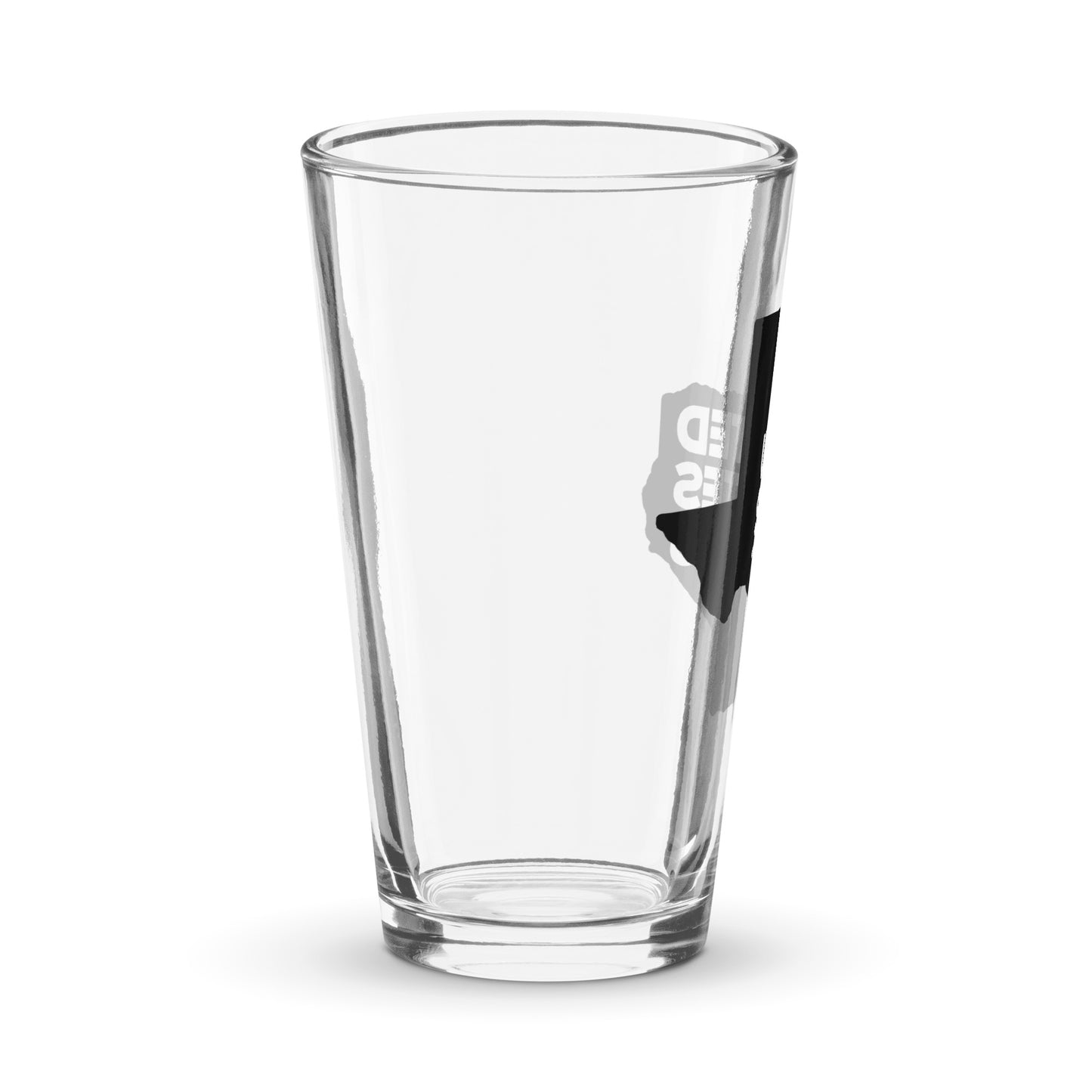 Shaker pint glass