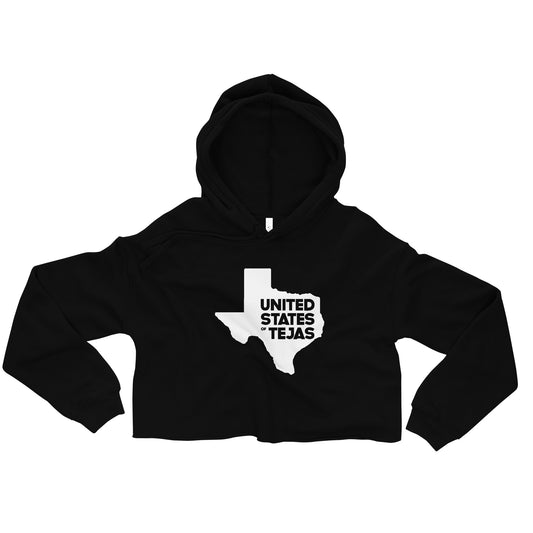 United States of Tejas Crop Hoodie